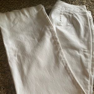White Chico’s slacks